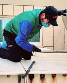 water tank cleaning